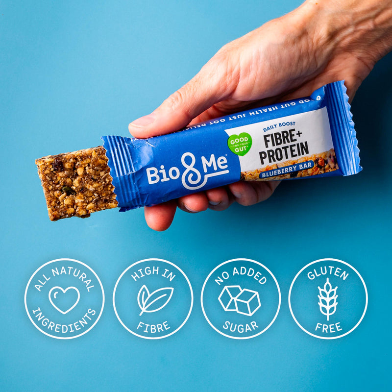 Bio&Me blueberry flapjack bars multipack 3x40g (British brand)