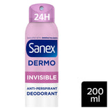 Sanex Derma Care+ Invisible antiperspirant spray deodorant 200ml, UK version