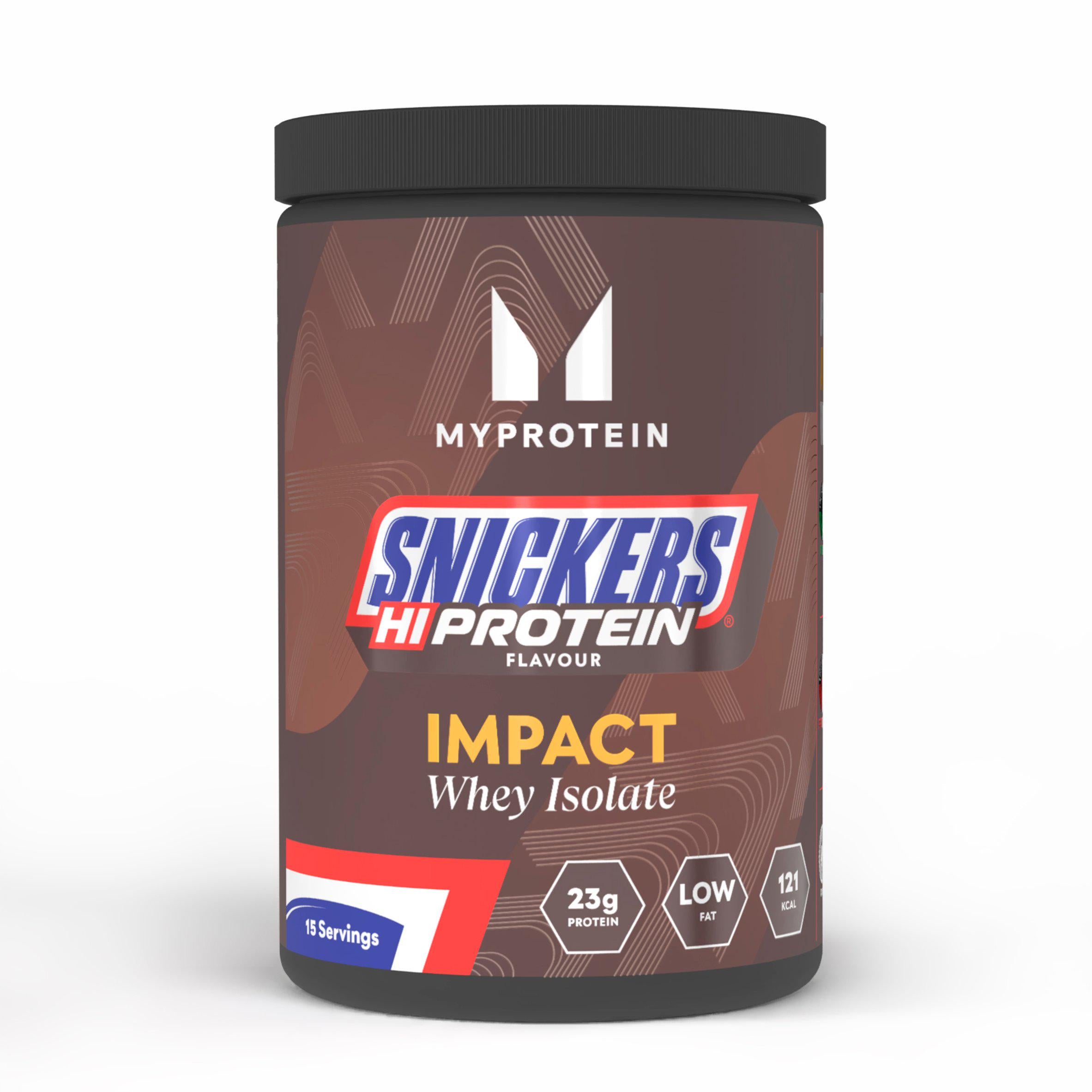 Myprotein Snickers Impact Whey Isolate 525g (British brand)
