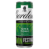 Gordon's Gin & Tonic 250ml pre-mix can, UK version