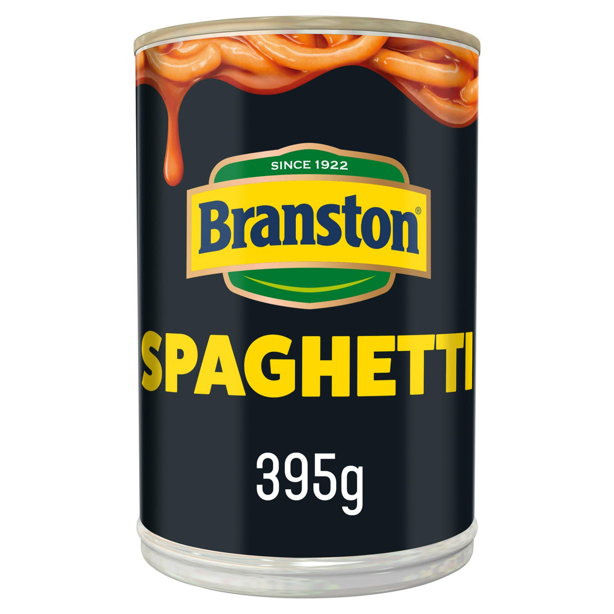 Branston spaghetti in rich tomatoey sauce 395g - British product