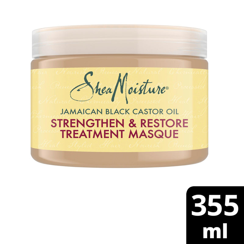 SheaMoisture Jamaican Black Castor Oil hair mask 335ml, imported from the UK