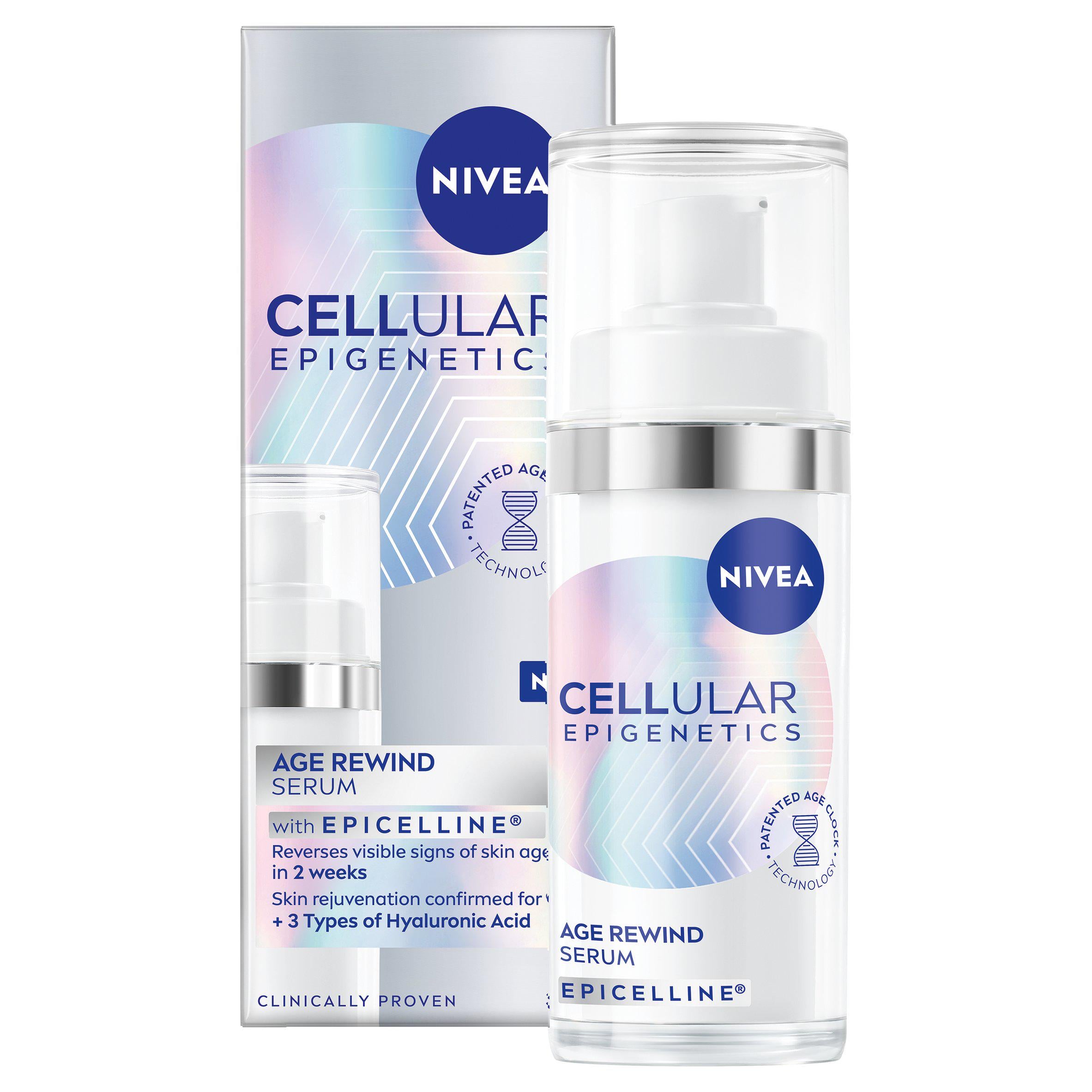 Nivea Age Rewind Face Serum 30ml, imported from the UK