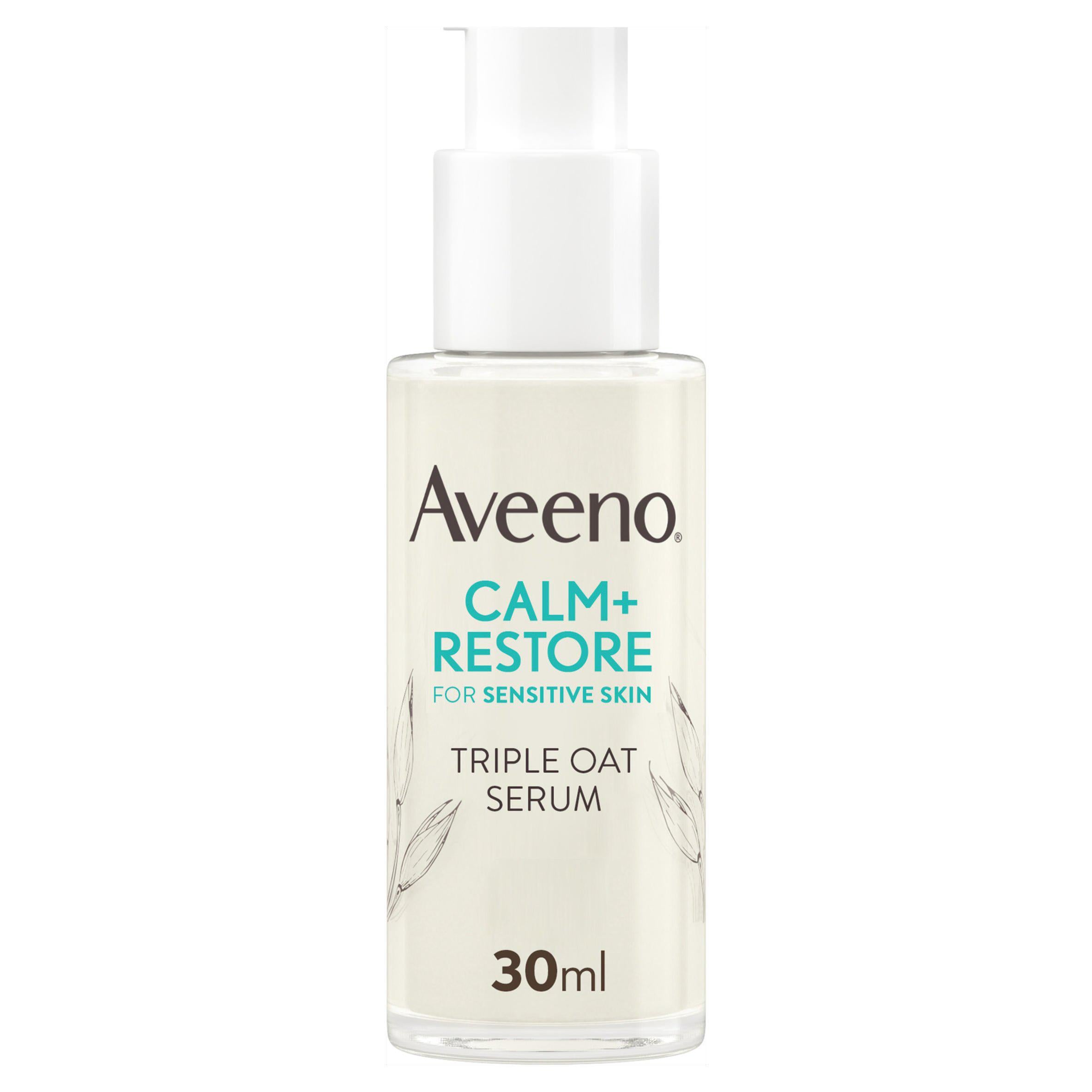 Aveeno face serum Triple Oat moisturiser 30ml (British brand)