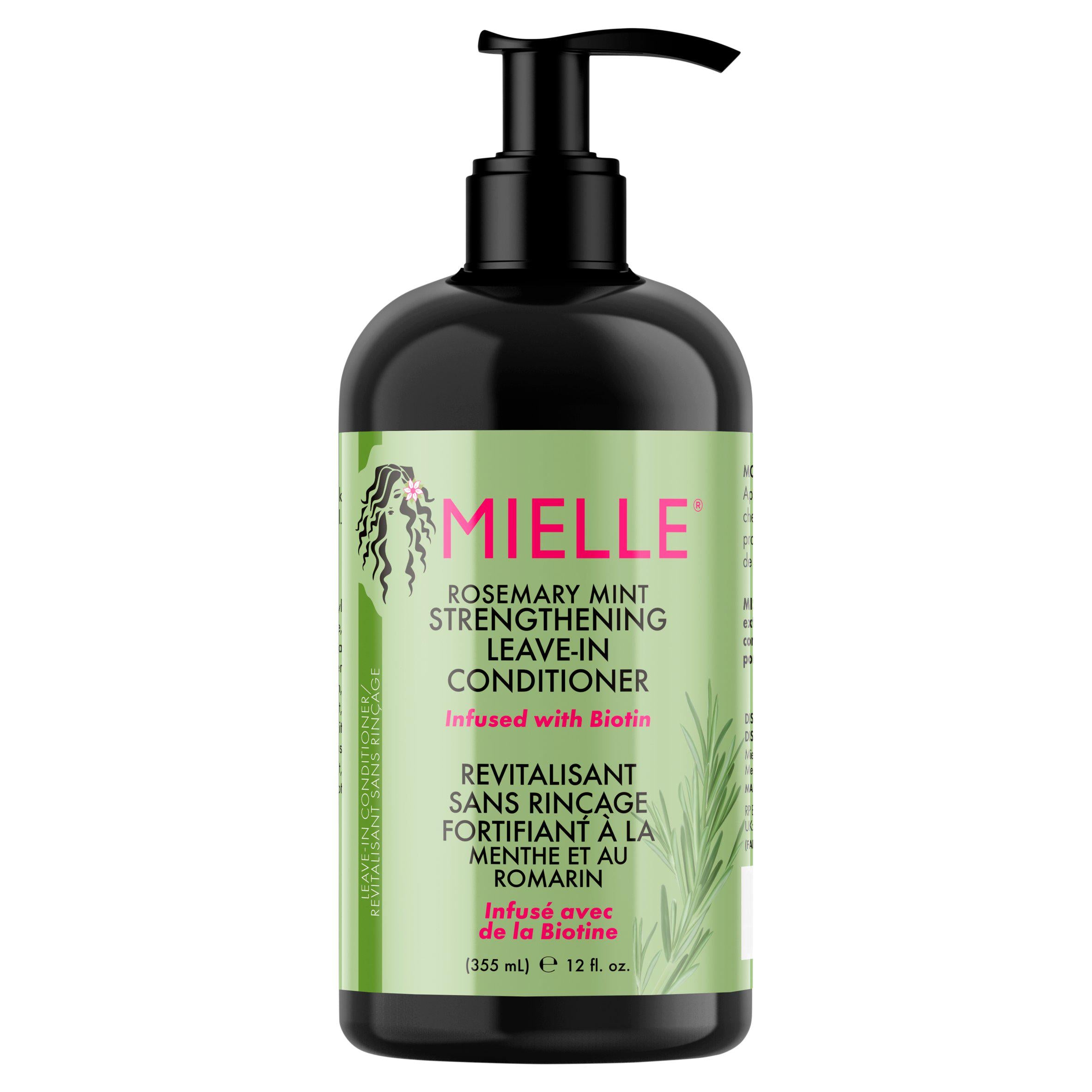 Mielle Rosemary Mint Strengthening Leave in Conditioner 355ml, imported from the UK