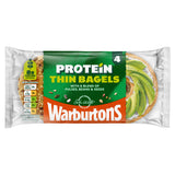 Warburtons protein thin bagels 4 pack, UK version