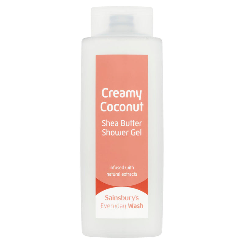 Sainsbury's Coconut Shea Butter Shower Gel 500ml (British brand)