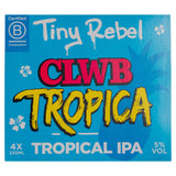 Tiny Rebel Clwb Tropica IPA beer 4x330ml - British product
