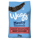 Wagg Meaty Goodness beef dog food 2kg (British brand)