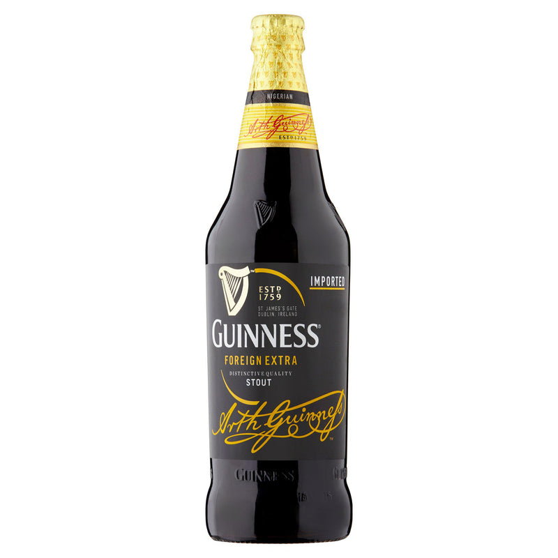Guinness Foreign Extra Stout beer 600ml, UK version
