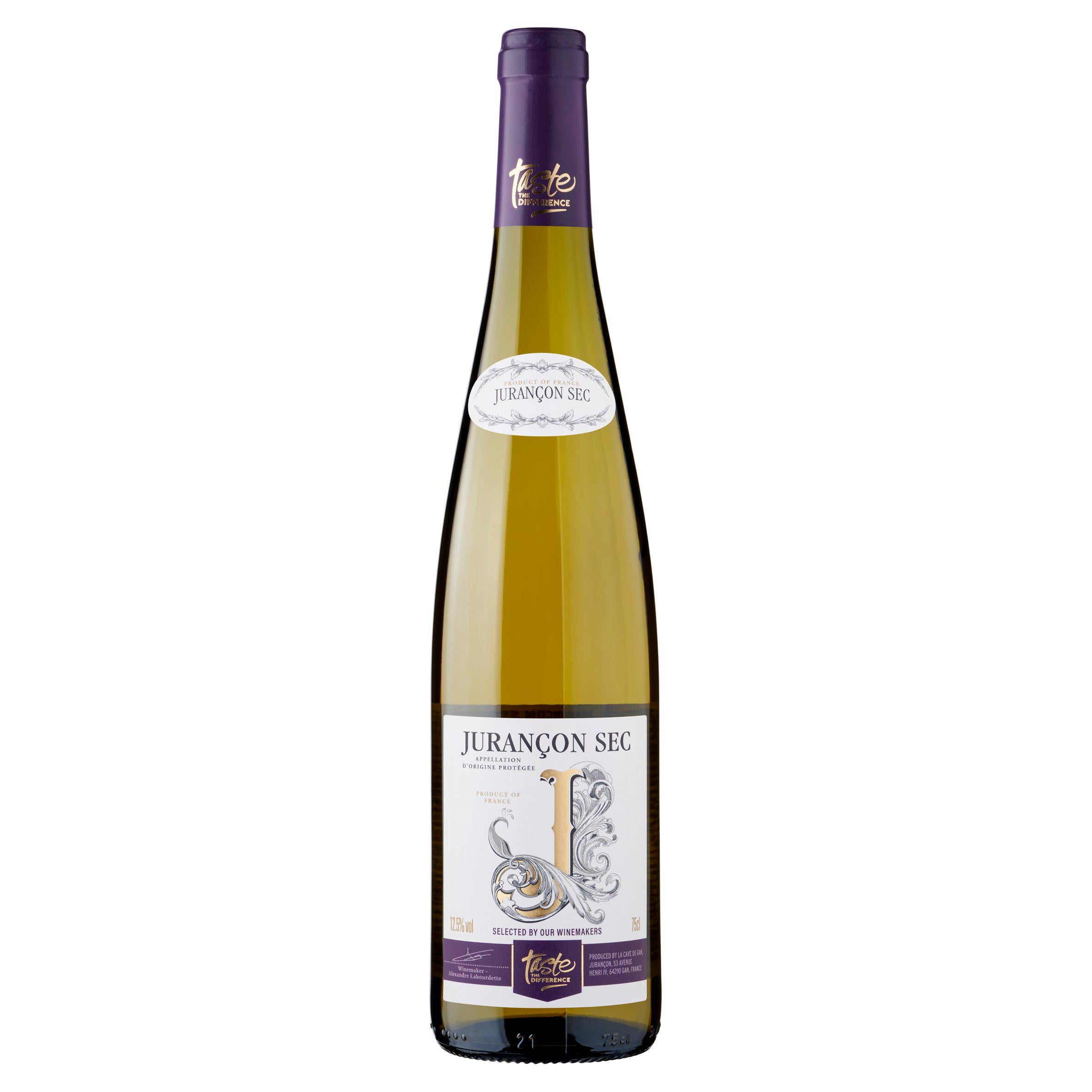 Sainsbury's Jurançon Sec white wine 75cl, UK version