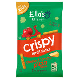 Ella's Kitchen organic pizza lentil crisps multipack 5x10g (British brand)