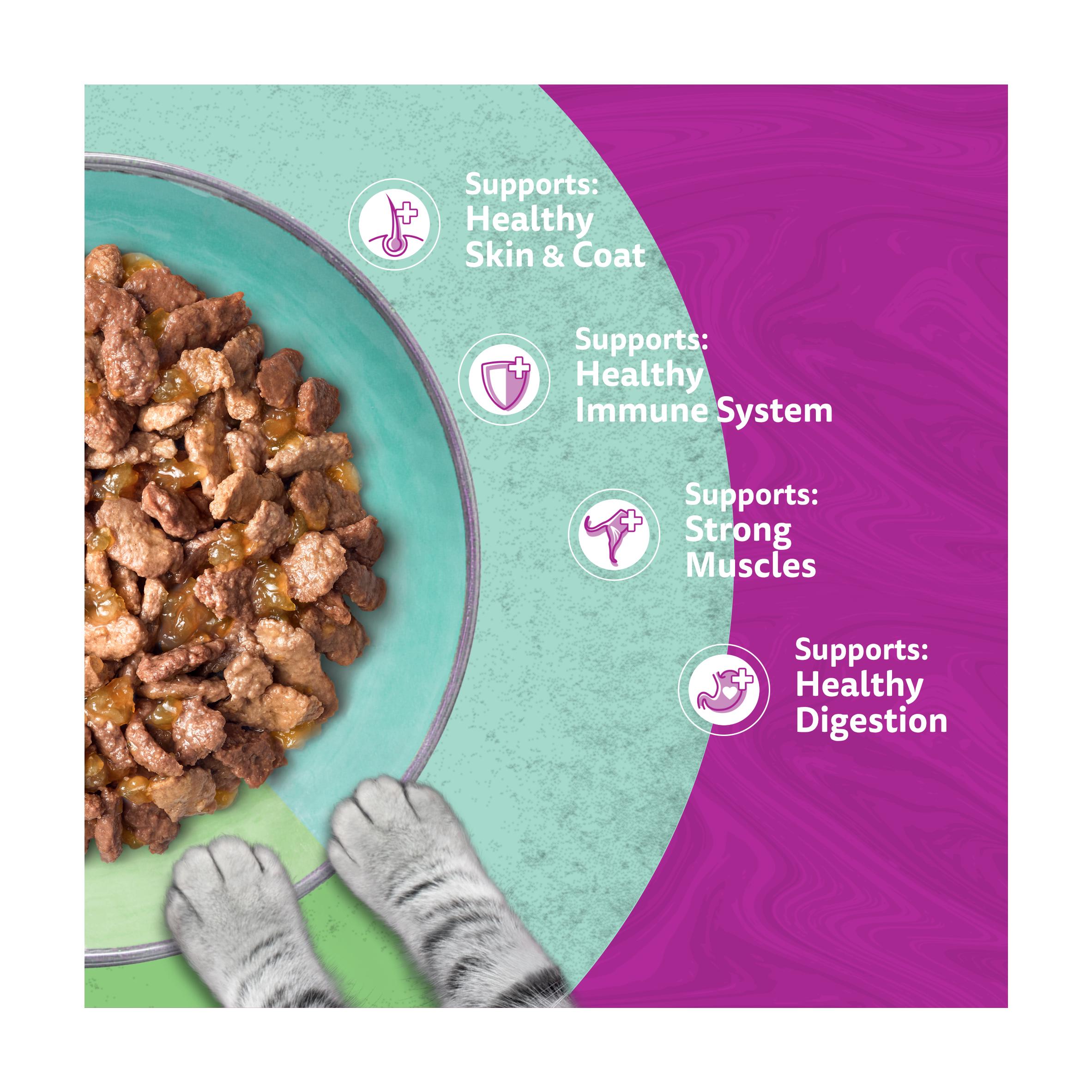 Whiskas wet cat food Duo Mixed Medley 12x85g pouches, UK version