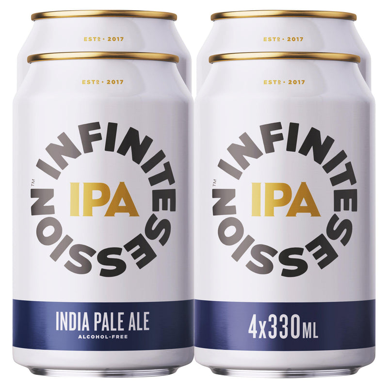 Infinite Session low alcohol IPA 4x330ml cans - British product