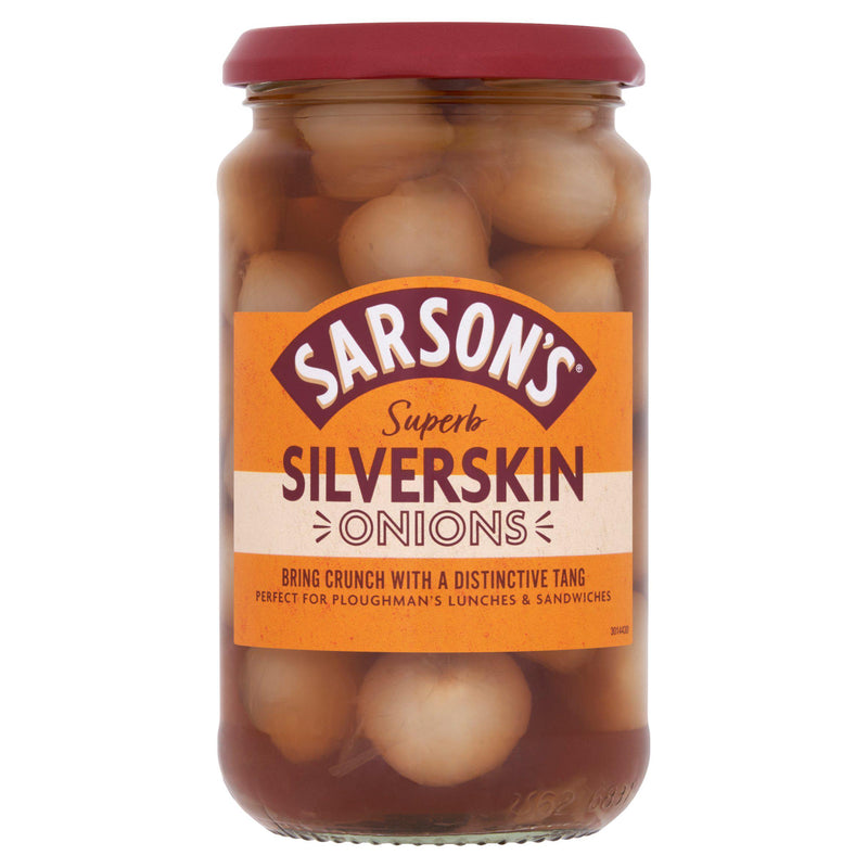 Sarson's pickled silverskin onions 460g, UK version