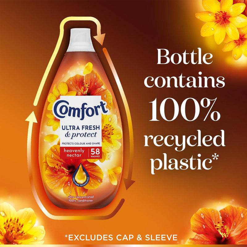 Comfort Heavenly Nectar fabric conditioner 870ml (British brand)