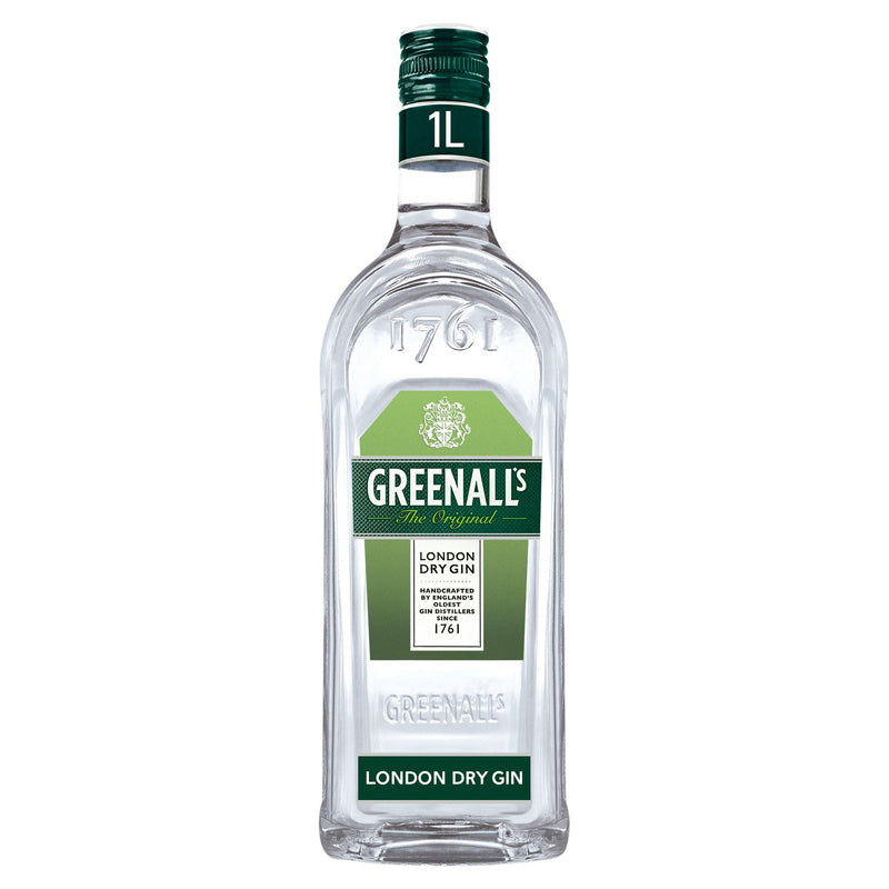 Greenall's Original London Dry Gin 100cl, imported from the UK