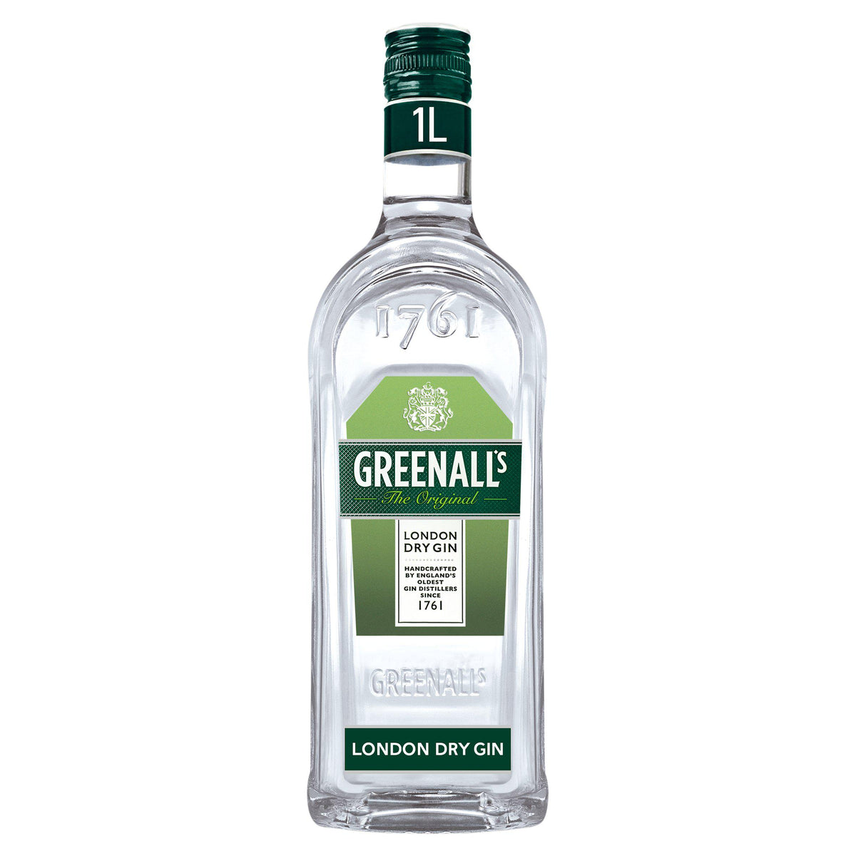 Greenall's Original London Dry Gin 100cl, imported from the UK