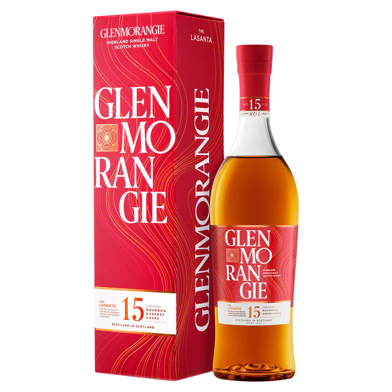 Glenmorangie Lasanta single malt Scotch whisky 70cl, UK version