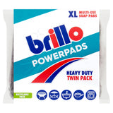 Brillo Powerpads XL heavy duty soap pads twin pack (British brand)