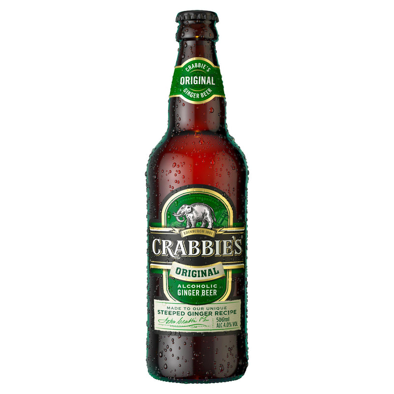 Crabbies Alcoholic Ginger Beer Original 500ml, UK version
