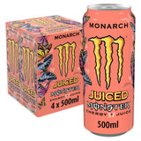 Monster Energy Monarch energy drink 4x500ml, imported from the UK