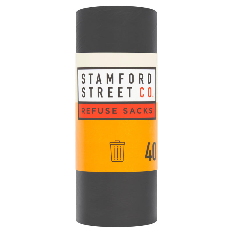 Stamford Street Co. 40 refuse sacks 75L (British brand)