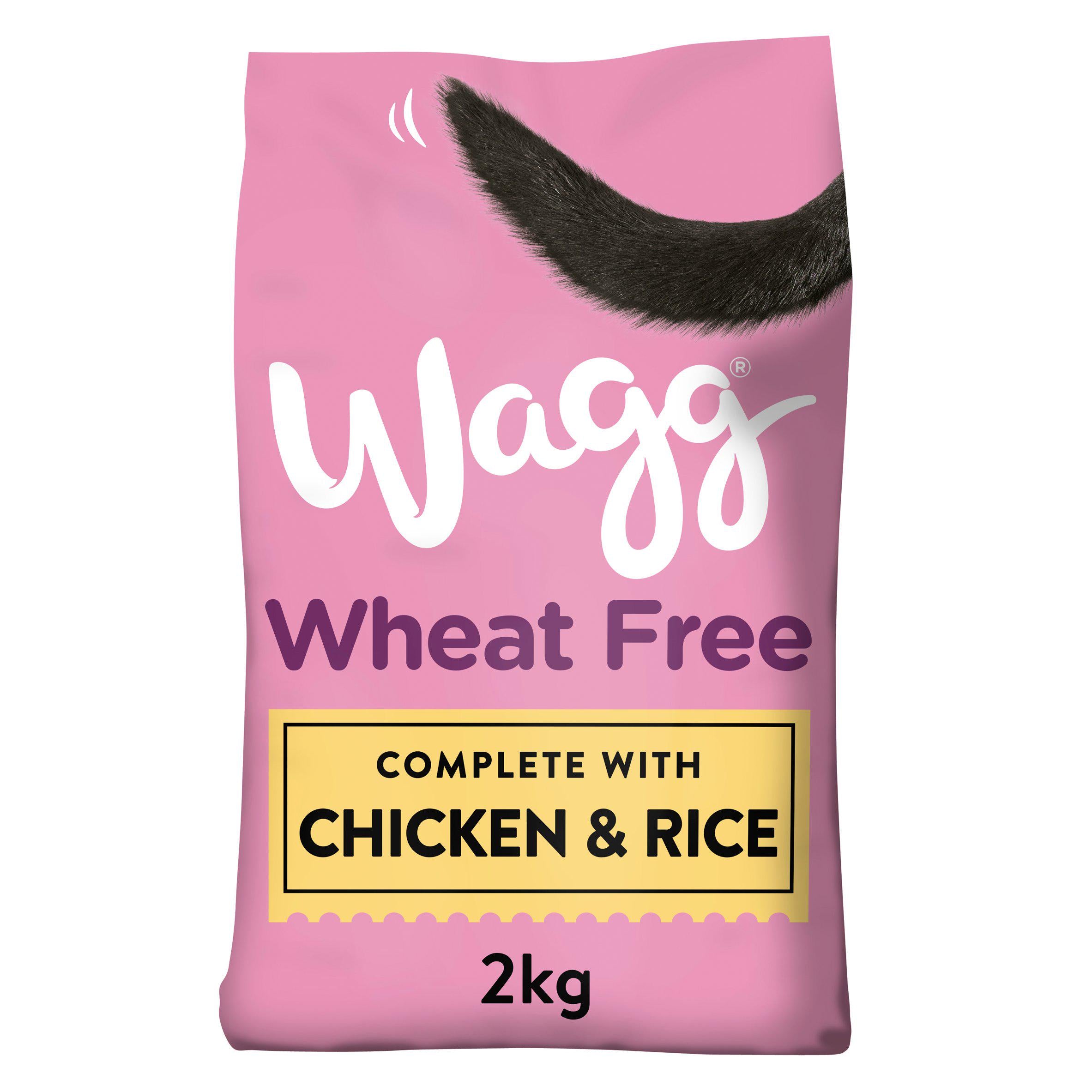 Wagg wheat free chicken dry dog food 2kg - British product