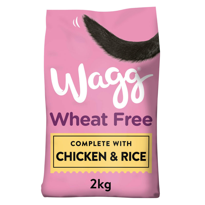 Wagg wheat free chicken dry dog food 2kg - British product