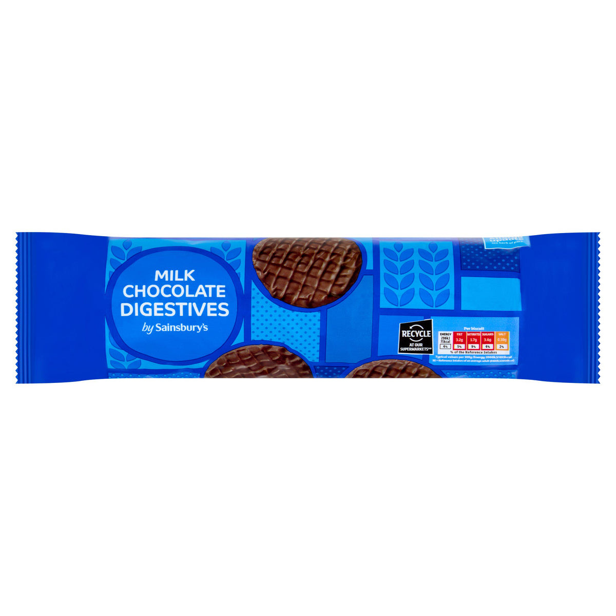 Sainsbury's Milk Chocolate Digestives 300g (British brand)