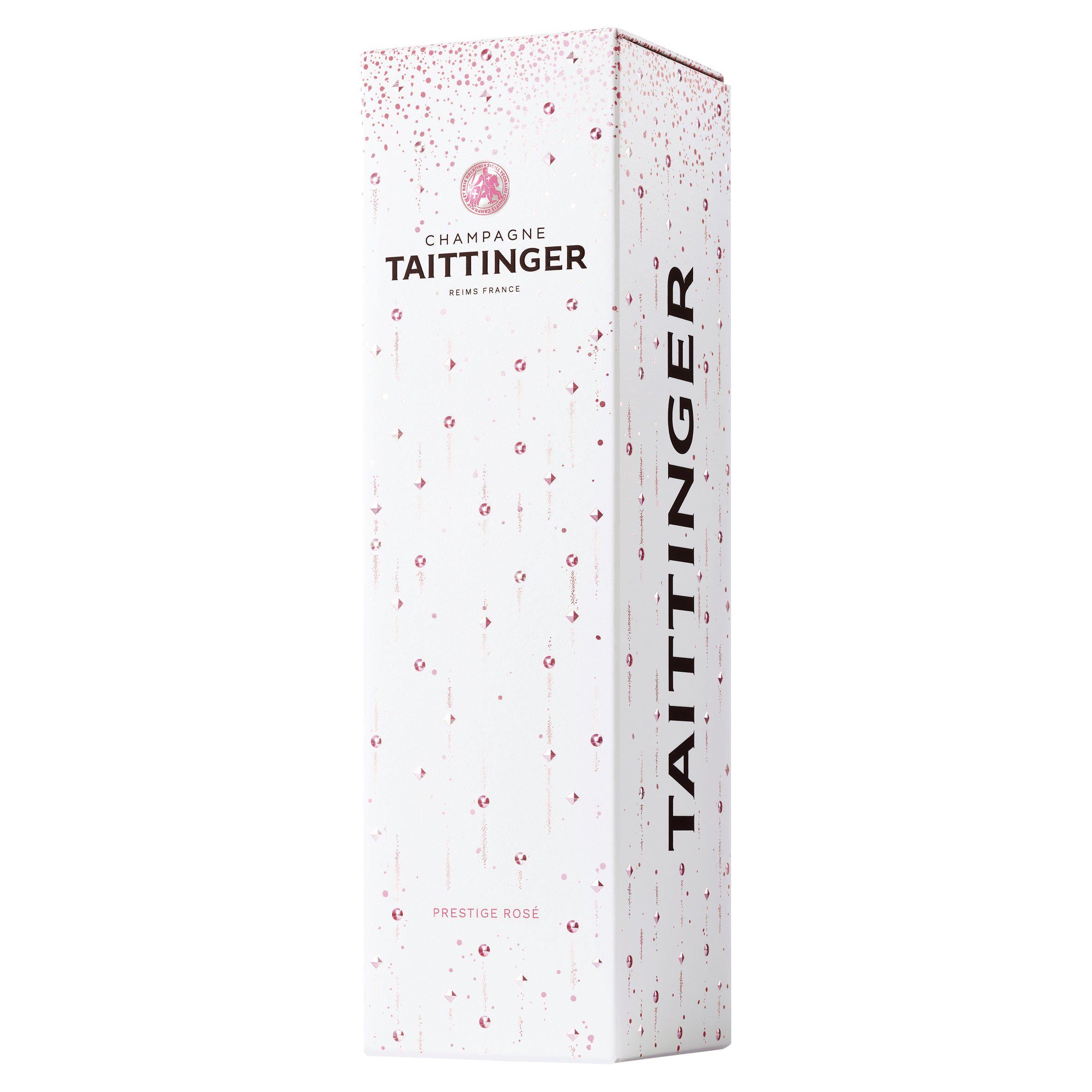 Taittinger Brut Prestige Rosé champagne 750ml (British brand)