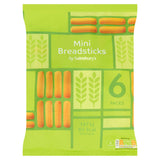 Sainsbury's mini breadsticks 6x20g 120g - British product