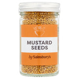 Sainsbury's premium mustard seeds 60g container (British brand)