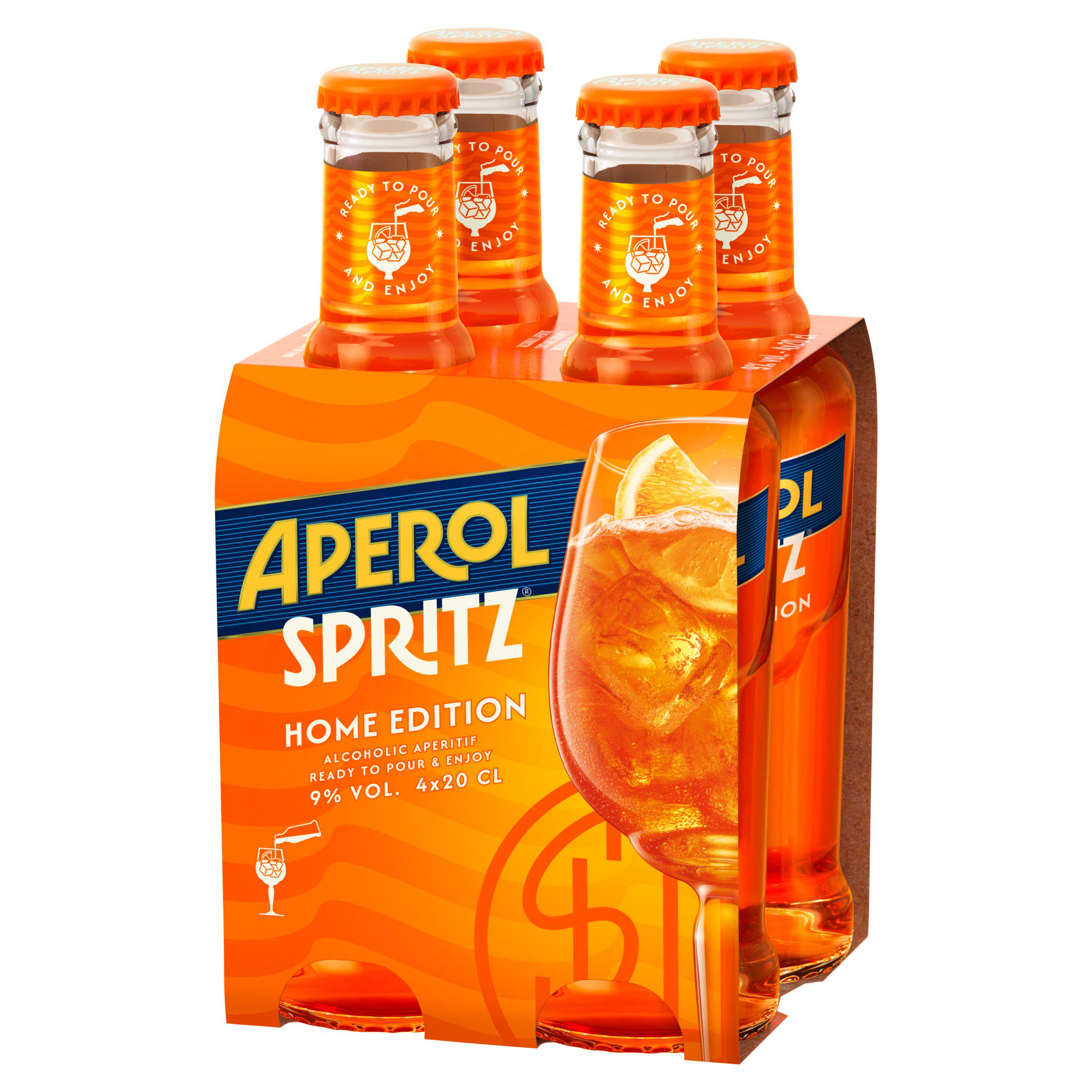 Aperol Spritz Ready to Serve Aperitivo Drink Multipack 4 x 20cl