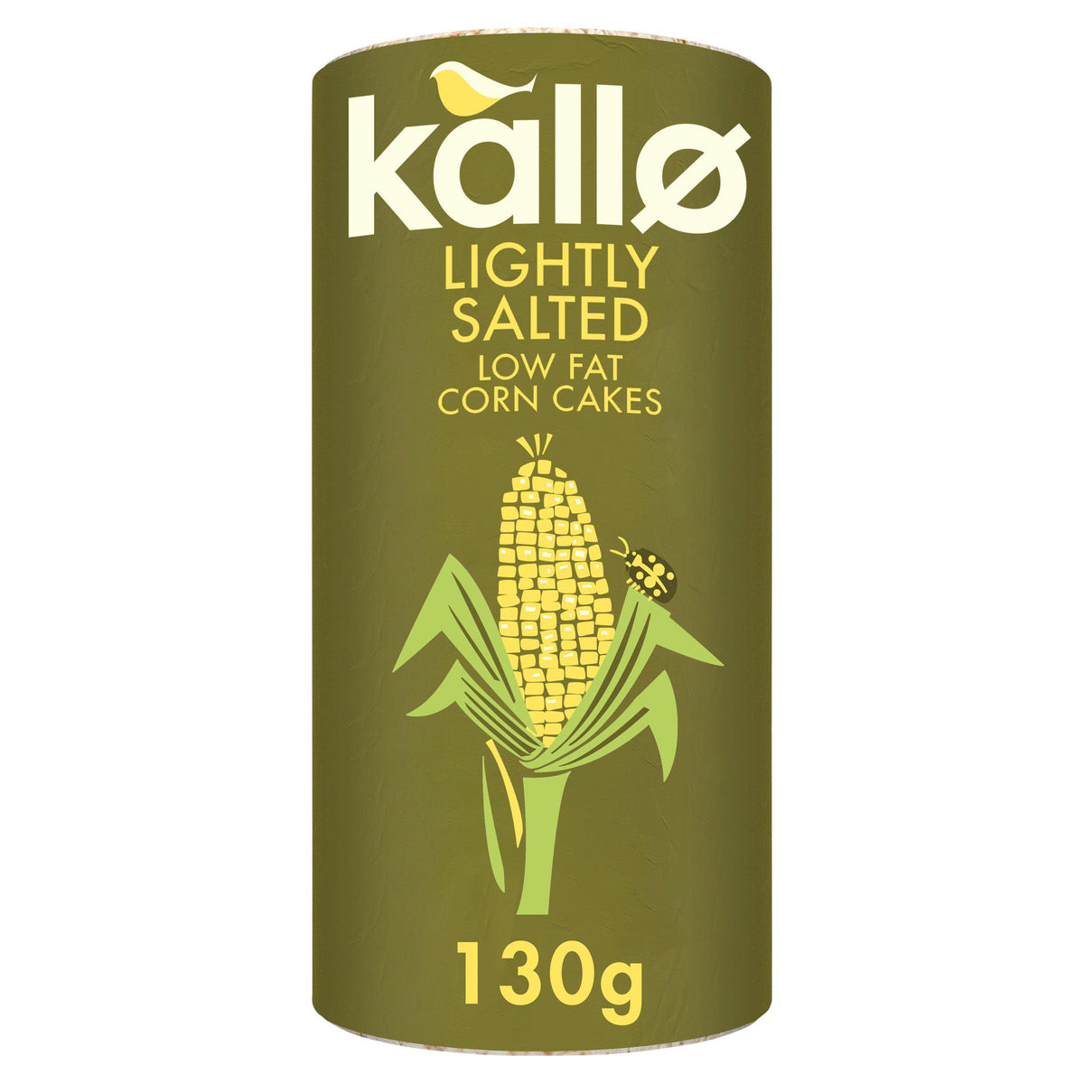 Kallo lightly salted corn cakes 130g, imported from the UK