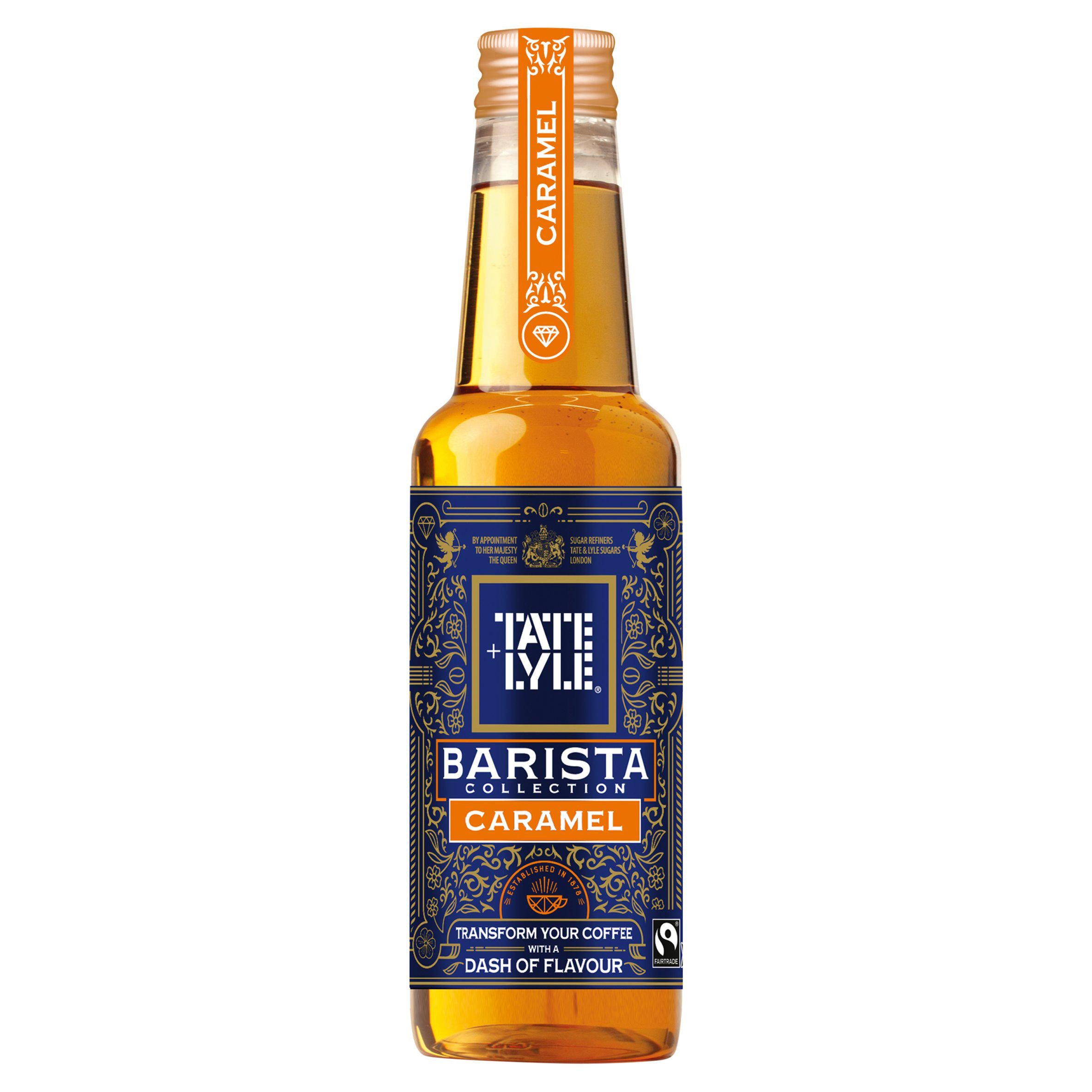 Tate & Lyle caramel syrup 250ml bottle, UK version