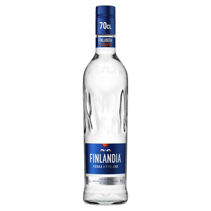 Finlandia Premium Vodka 70cl Bottle - British product