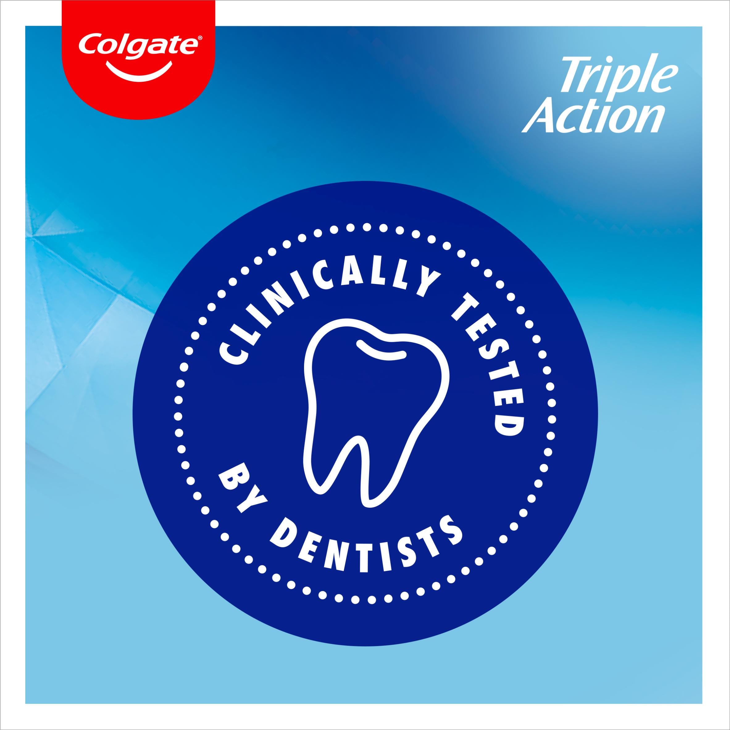 Colgate Triple Action Xtra White Mouthwash 500ml, UK version