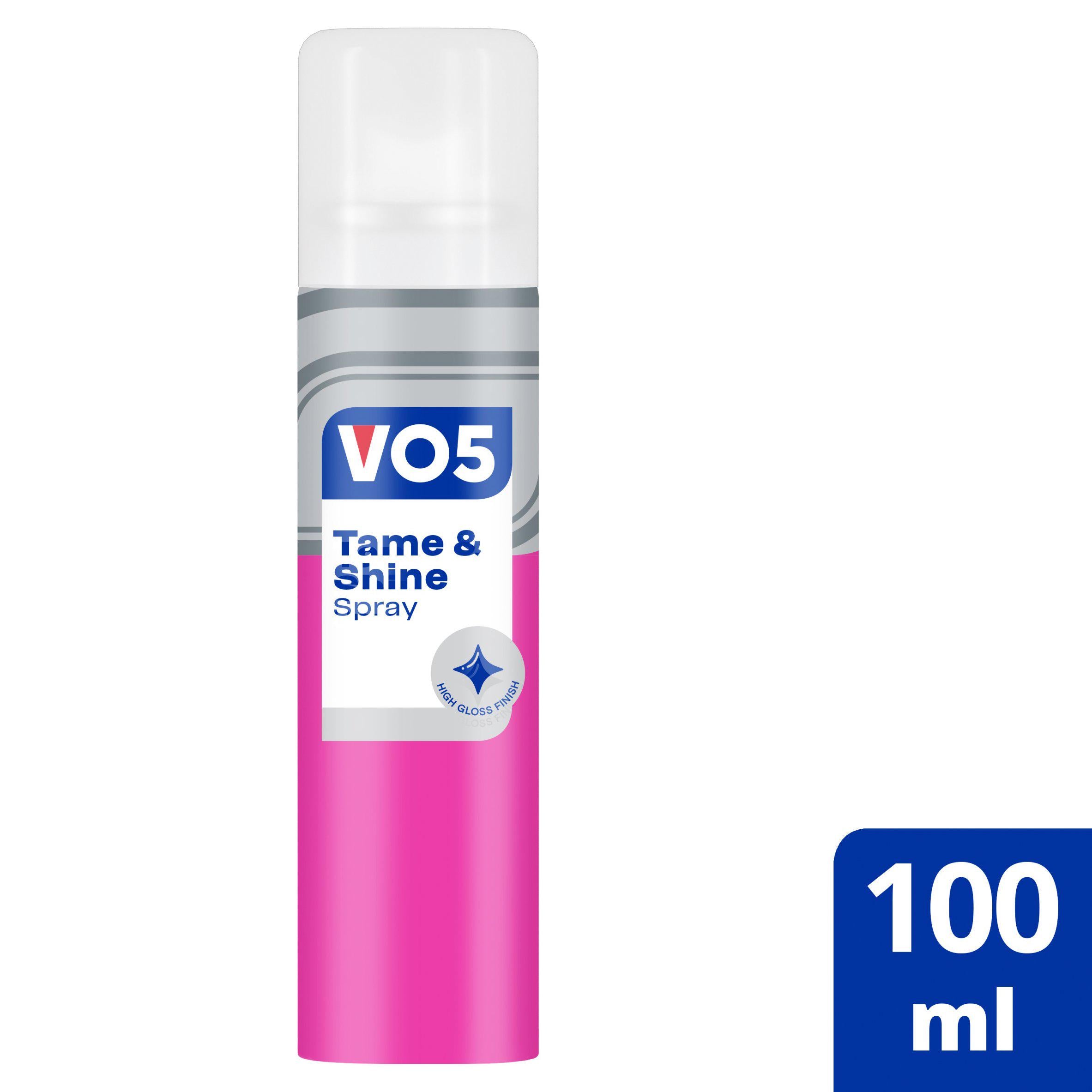 VO5 hair spray Tame and Shine 100ml, imported from the UK