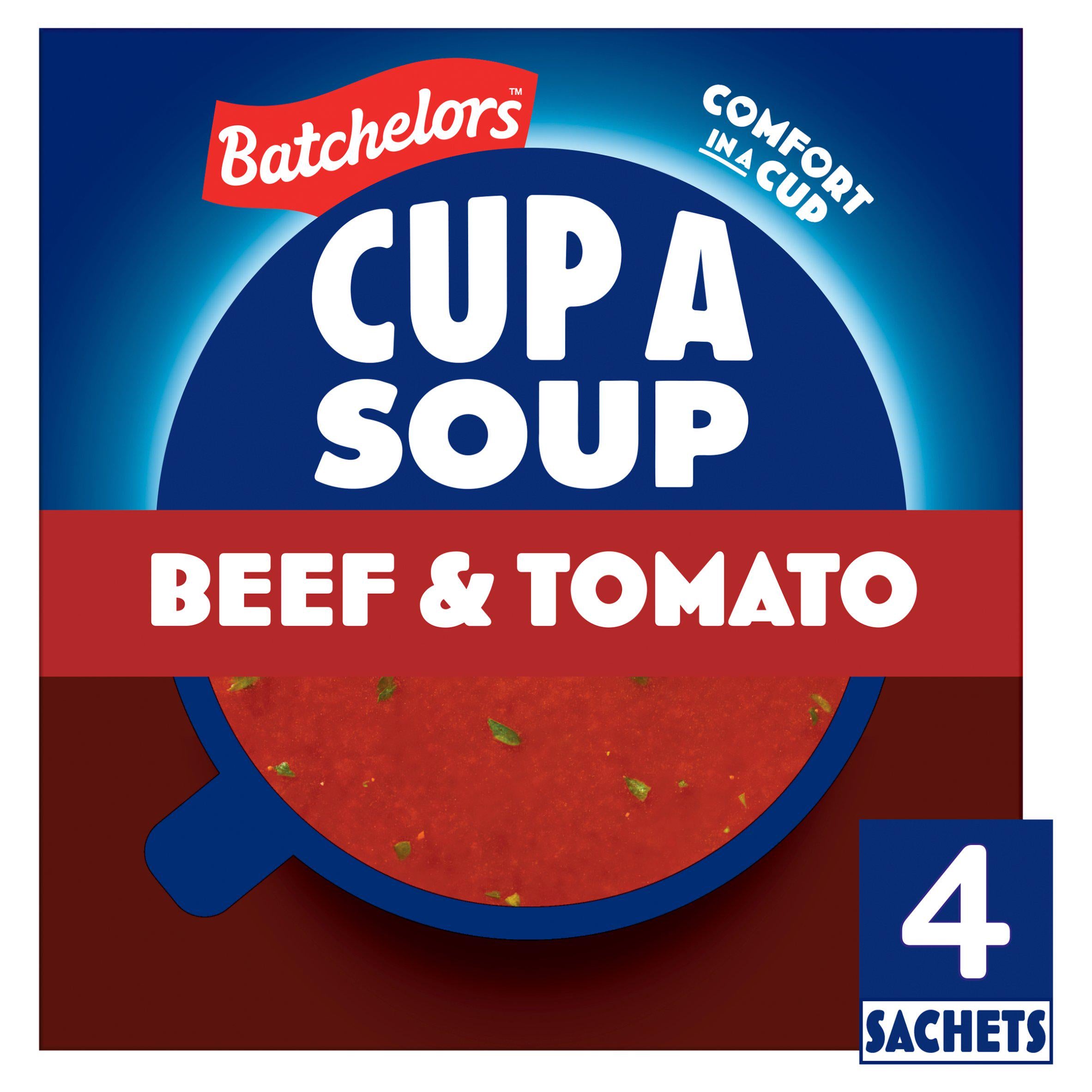 Batchelors Cup a Soup beef tomato sachets 88g - British product