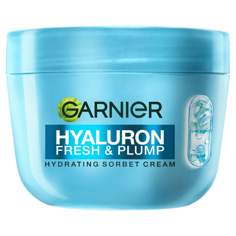 Garnier Hyaluronic Acid Niacinamide Sorbet Cream, imported from the UK