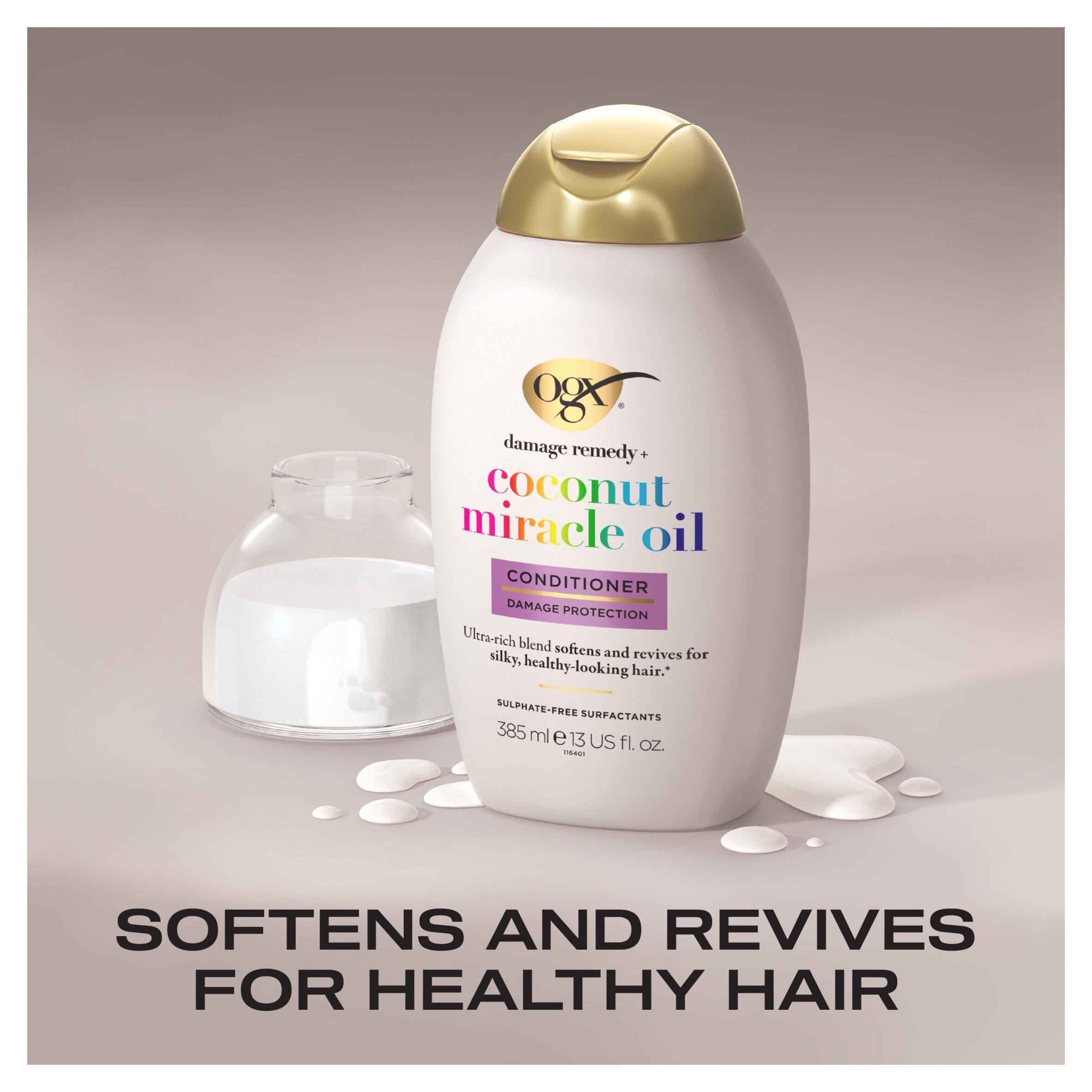 OGX Coconut Miracle Oil conditioner 385ml, UK version