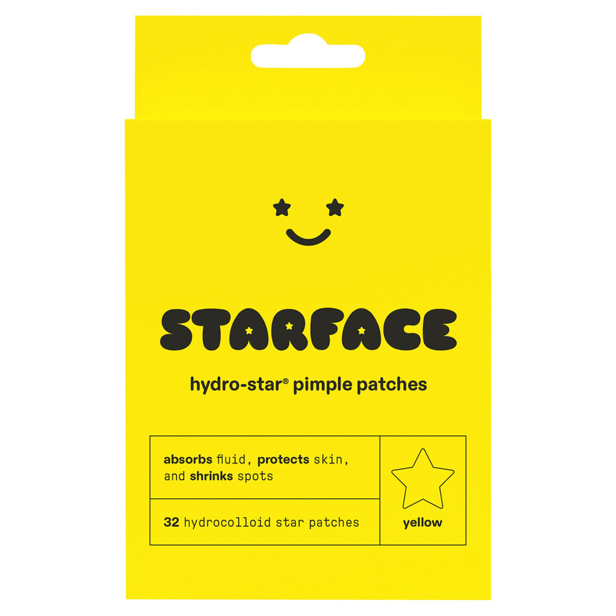 Hydrocolloid Pimple Patches for Spot Treatment, Yellow, 32 Count