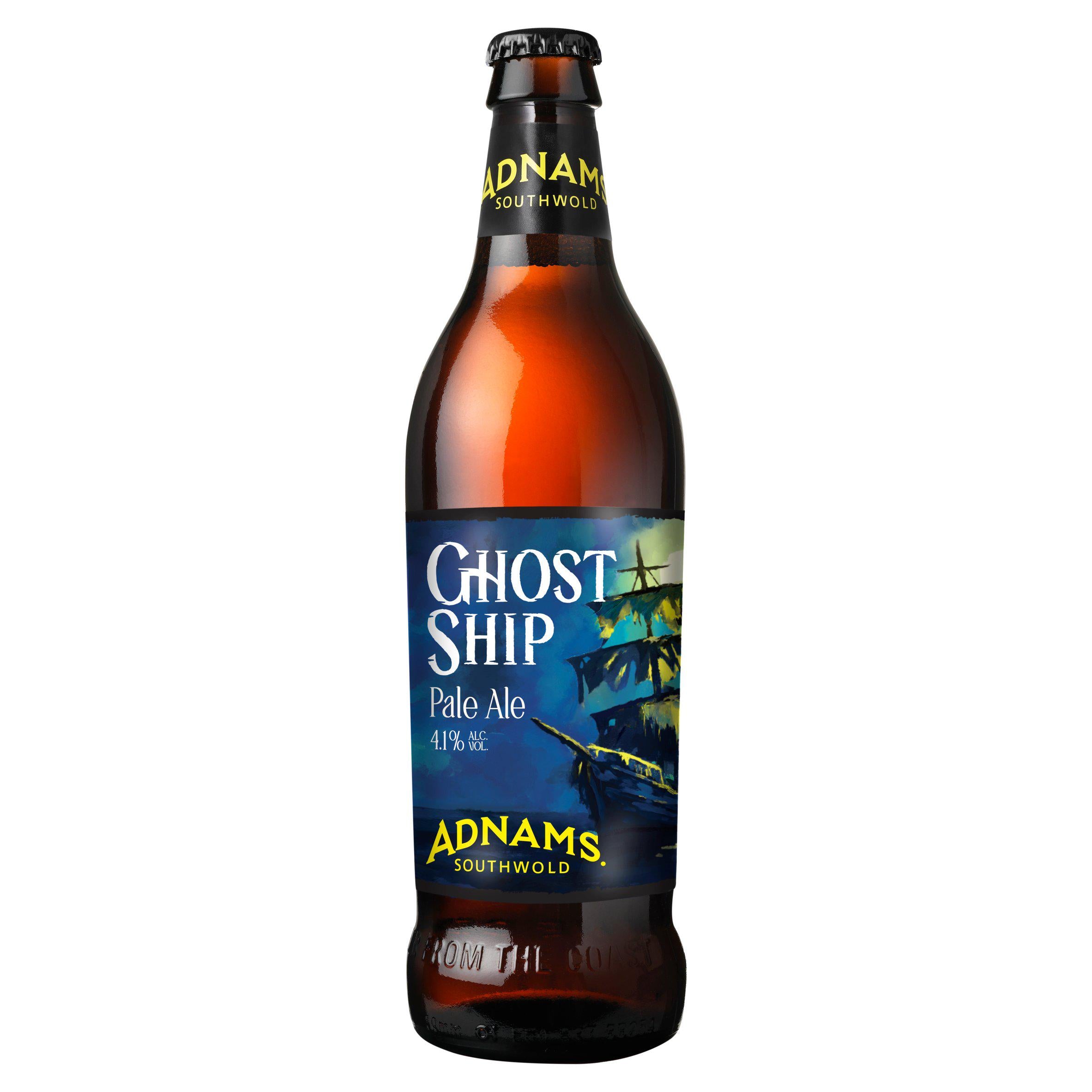 Adnams pale ale Ghost Ship 500ml, imported from the UK