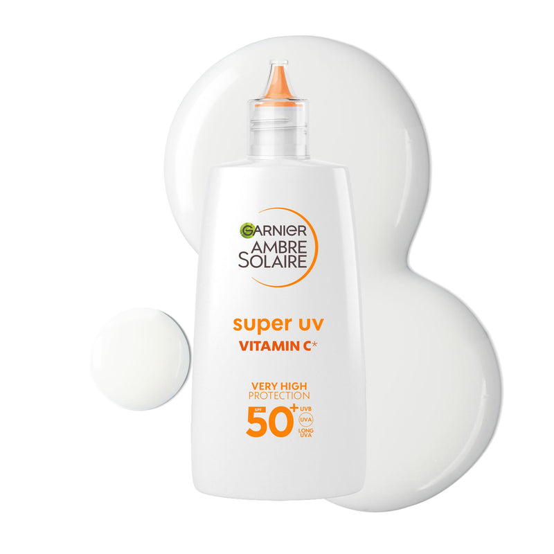 Garnier Super UV SPF 50+ Vitamin C face fluid 40ml, UK version