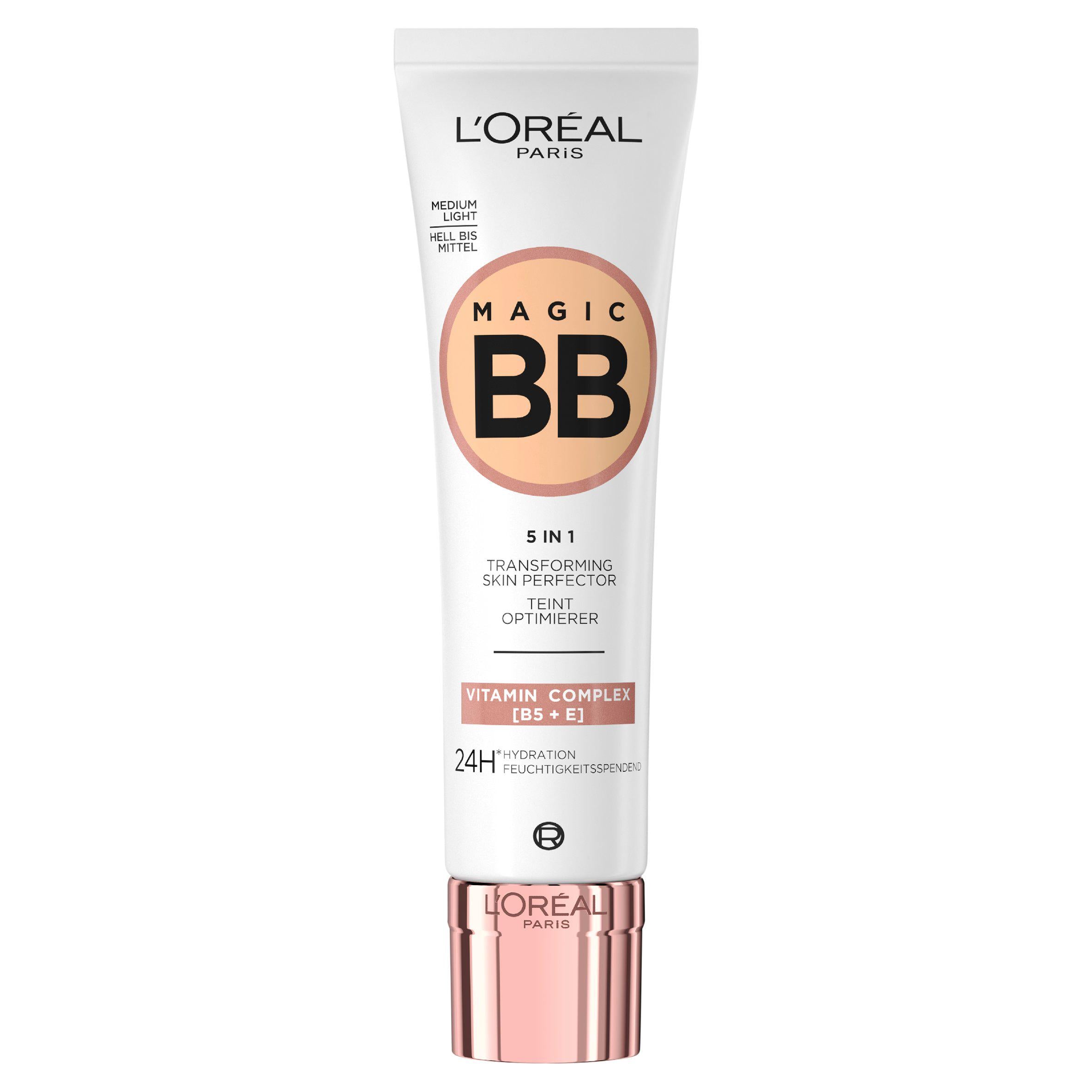 L'Oreal Paris Magic BB Cream 03 Medium Light tube, UK version