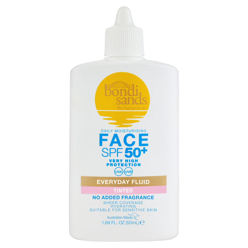 Bondi Sands SPF 50+ tinted sunscreen fluid 50ml, UK version