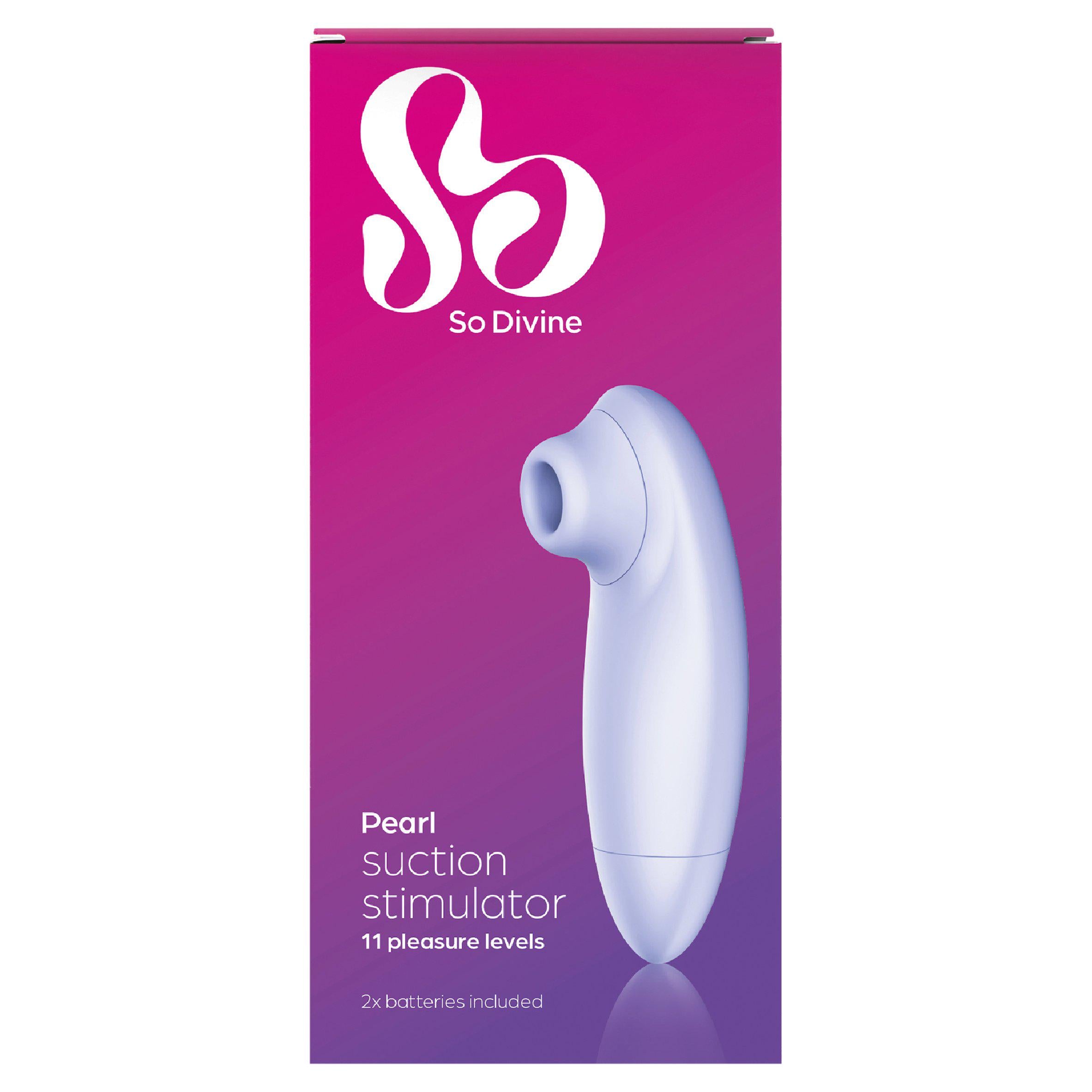 So Divine Pearl Suction Stimulator GOODS Sainsburys   