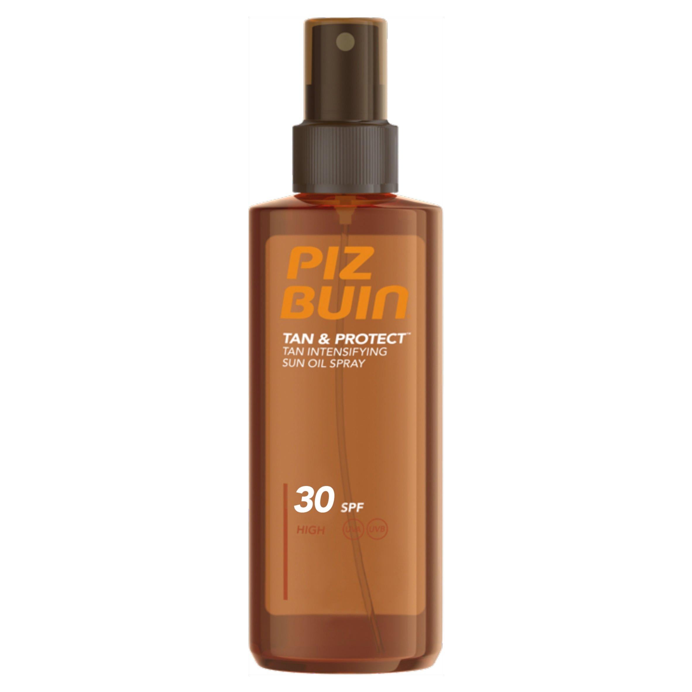Piz Buin SPF 30 sun oil spray 150ml, imported from the UK