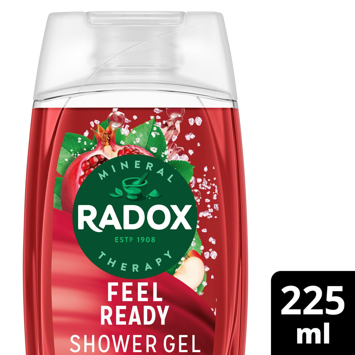 Radox shower gel Feel Ready 225ml, UK version